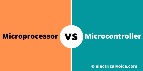 微处理器和微控制器之间的差异